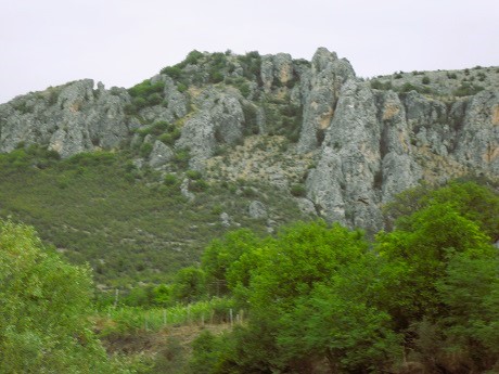 Landscape of Eagles Gorge Natural Monument, Dedoplistskaro